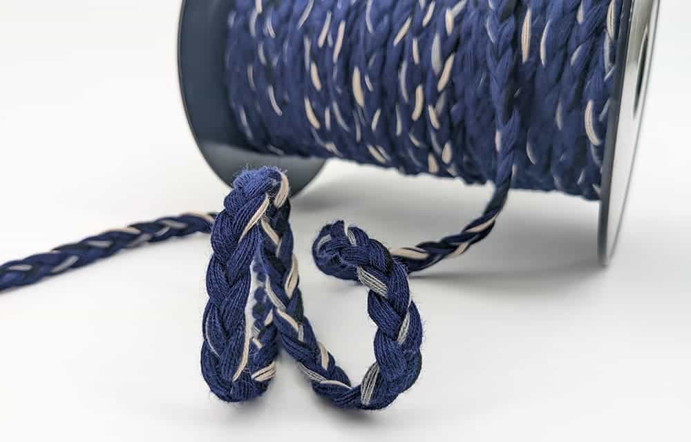 natte tressée en laine